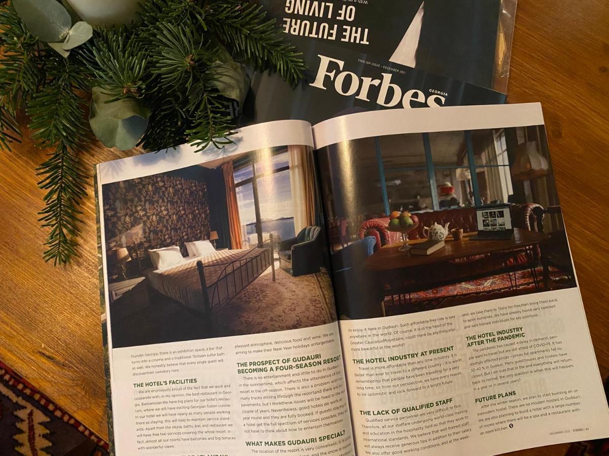 Ati Ambavi Botique Hotel Гудаури Экстерьер фото